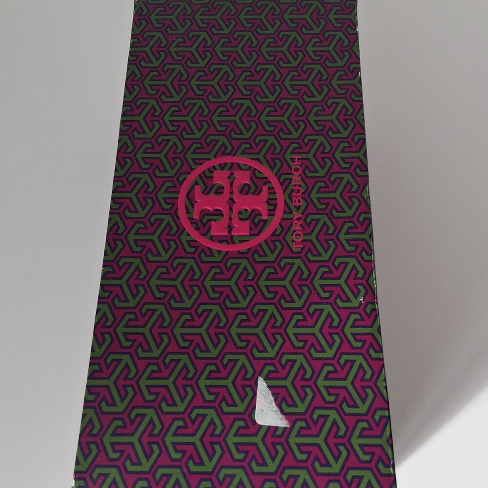 Tory Burch Mini Miller Flat Thong Sandals Color: Perfect Black / Gold Size 10 - Picture 7 of 7